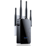 Cyseed WiFi Extender Internet Booster front view showing antennas