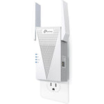 TP-Link RE615X AX1800 WiFi 6 Range Extender front view