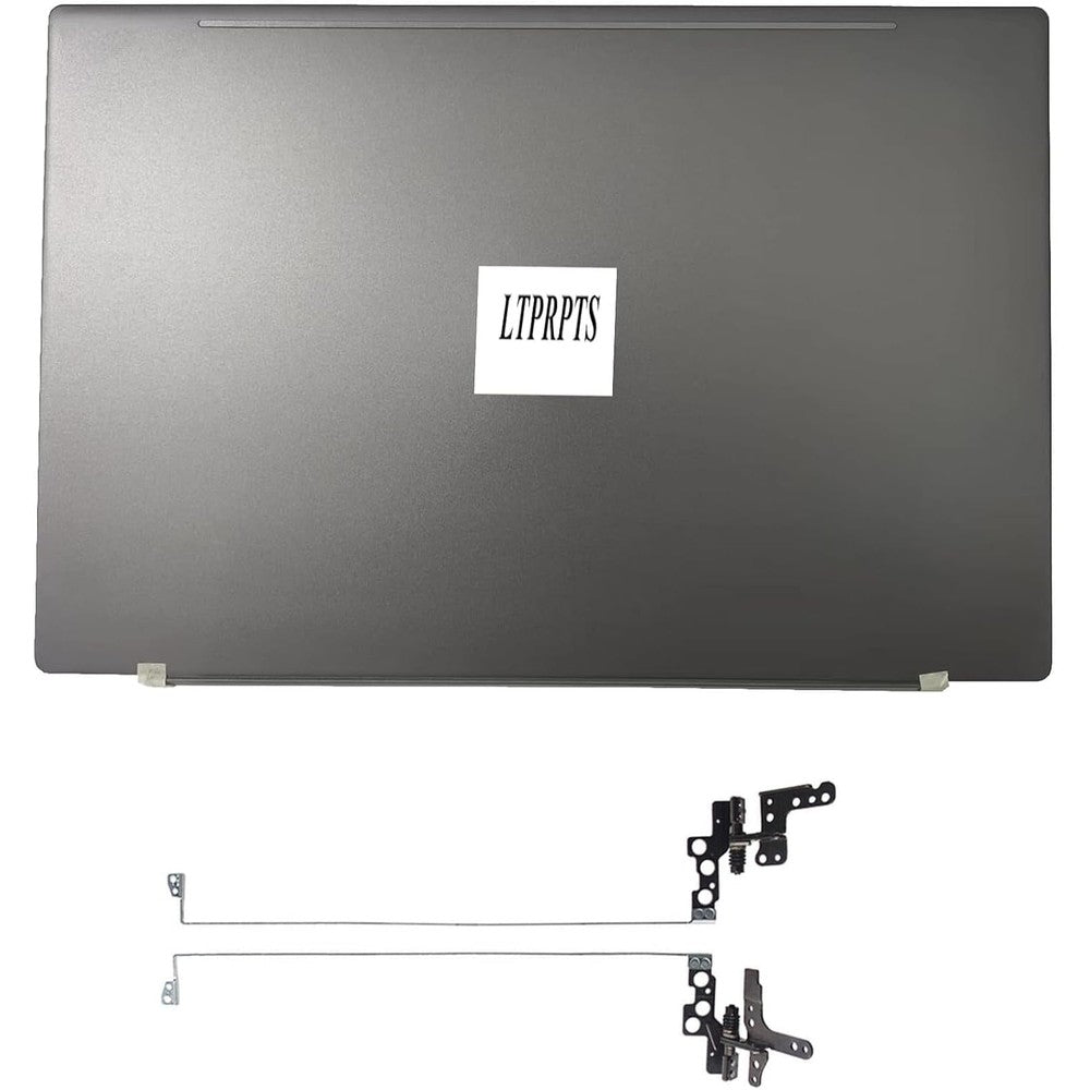 F-HONG replacement laptop lid front view showing mineral silver finish cover