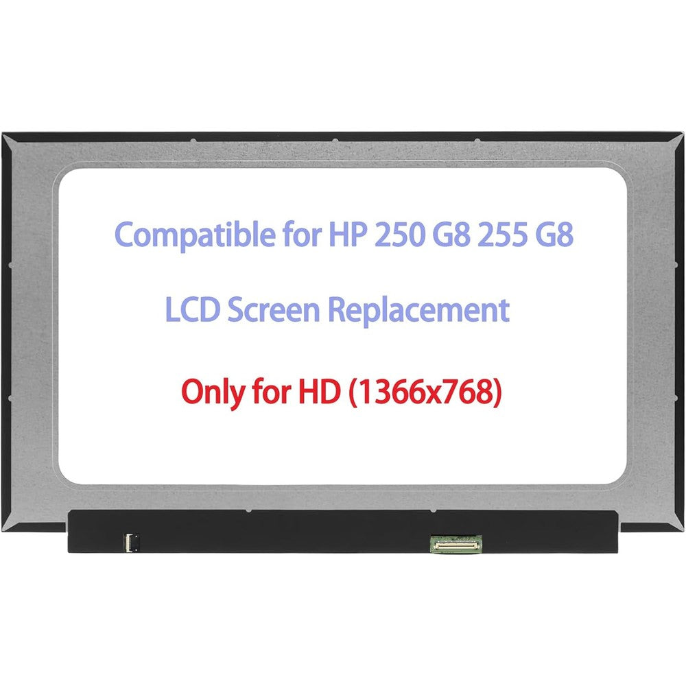ARUISIFX laptop screen replacement front view display panel for HP 250 G8
