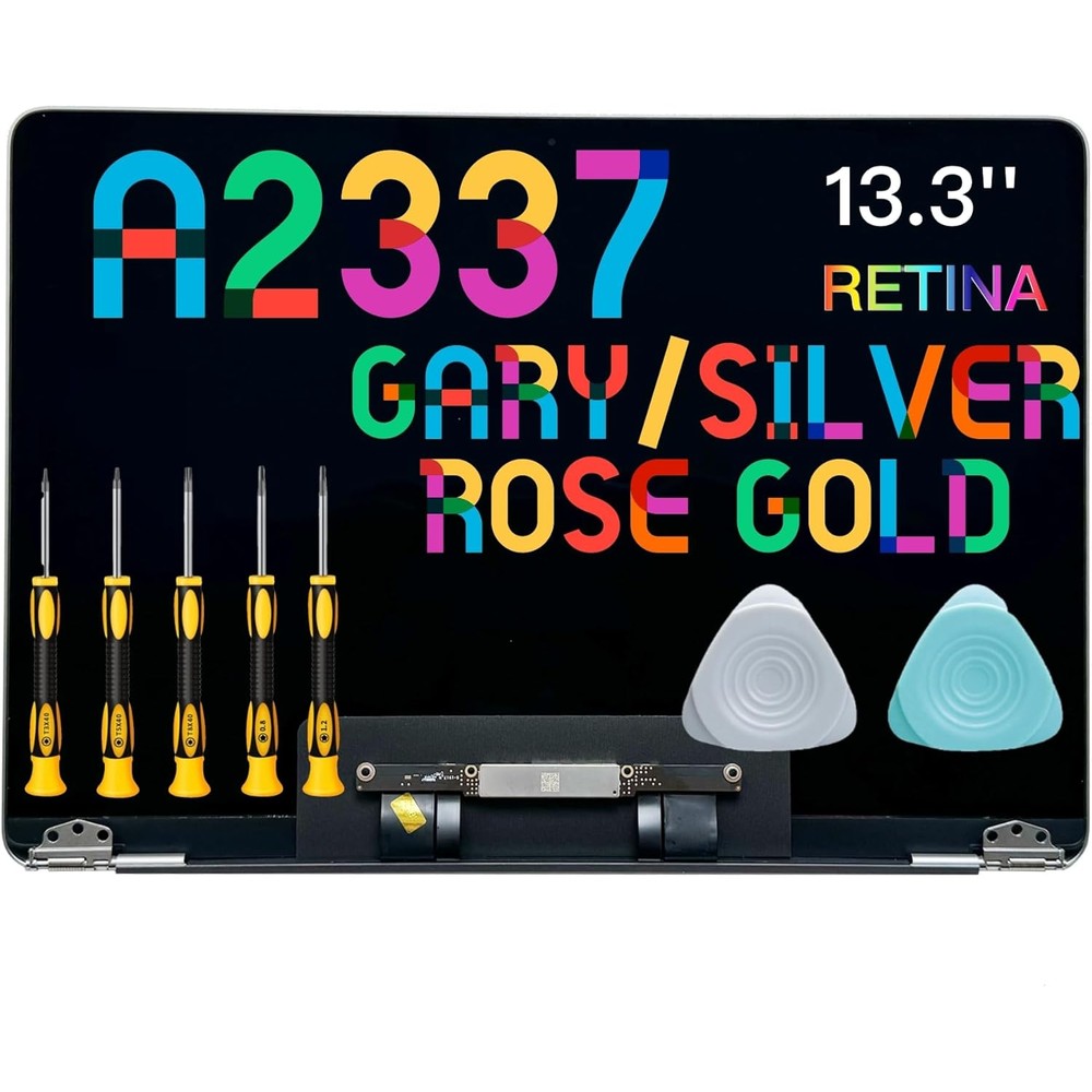 Seven Puppy MacBook Air M1 A2337 LCD screen replacement front view