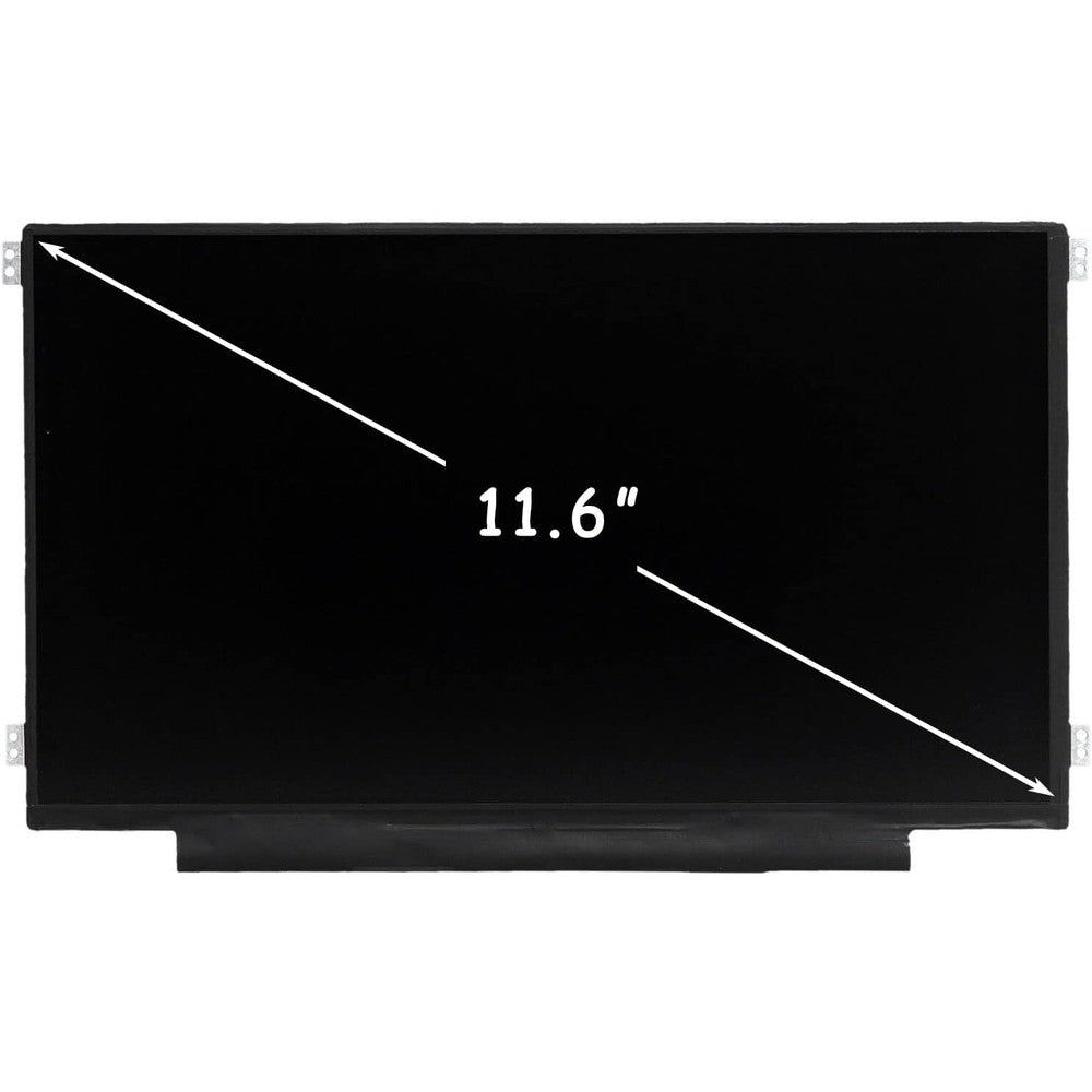 FirstLCD screen replacement 11.6 inch front view displaying the matte anti-glare surface
