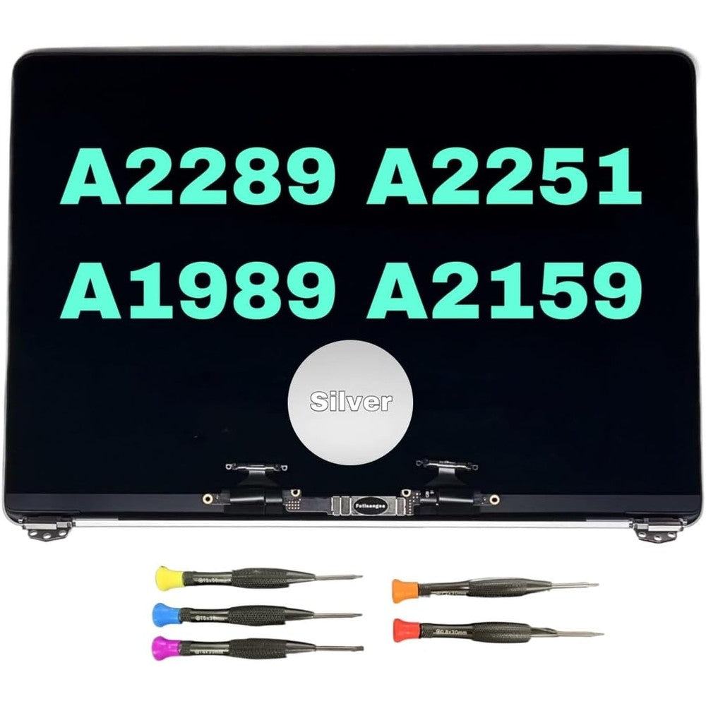 Fotisangea MacBook Pro replacement screen front view showing complete top assembly