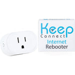 Keep Connect automatic router rebooter front view smart network plug