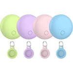 ATUVOS Air Tracker Tags Four Pack front view showing colorful smart tracking keys finders.