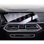 Karltys tempered glass screen protector installed on BMW X5 dashboard