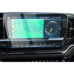 Karltys tempered glass screen protector front view for Chevy Silverado
