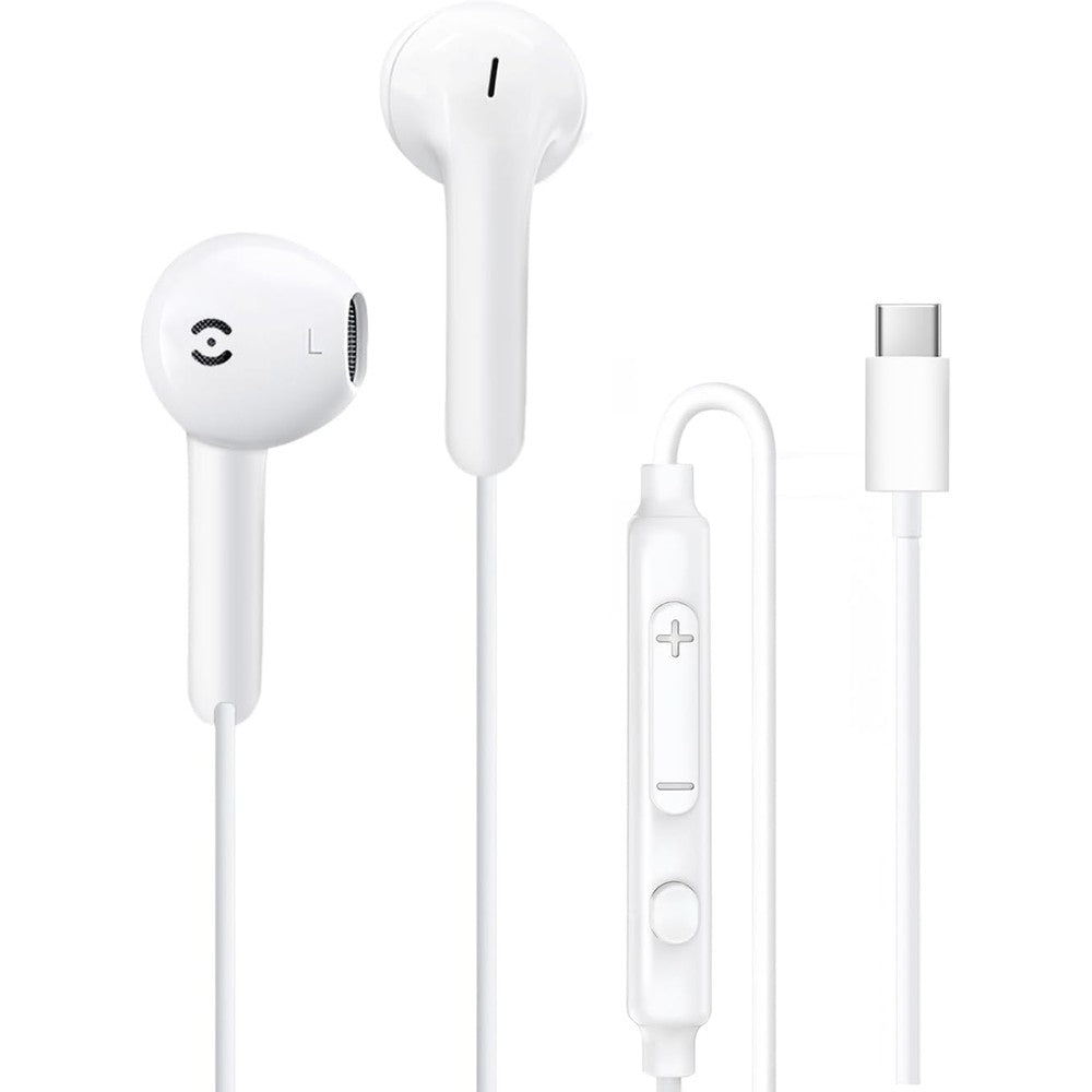 Mas Carney TH9 USB C wired earphones front view