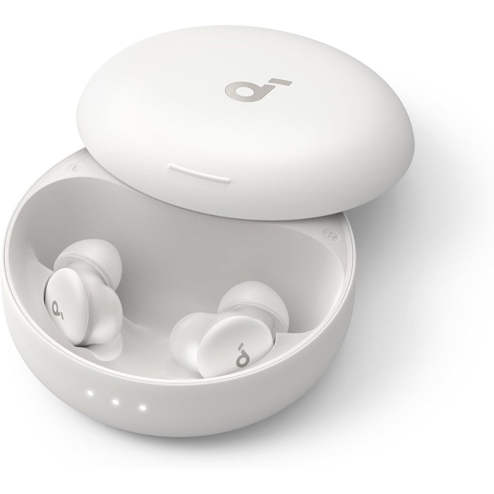 Soundcore Sleep A30 smart noise cancelling sleep earbuds front view