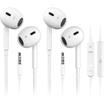 Antool wired earbuds with 3.5mm jack front view
