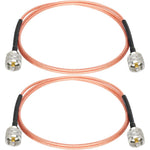 Mookeerf 3 foot RG316 CB coax cable front view