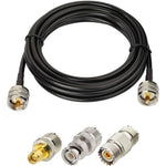 Superbat CB coaxial cable and adapter kit front view