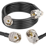 Mookeerf 15ft RG58 coaxial cable front view