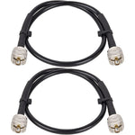 Mookeerf RG8x Jumper Cable 2ft 2-pack front view