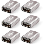 1Goal 8K HDMI coupler 6-pack front view