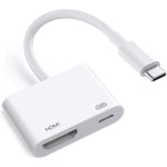 Wahbite USB-C to HDMI adapter front view for iPhone and MacBook