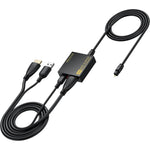 PROZOR HDMI eARC to optical audio extractor front view highlighting aluminum alloy housing