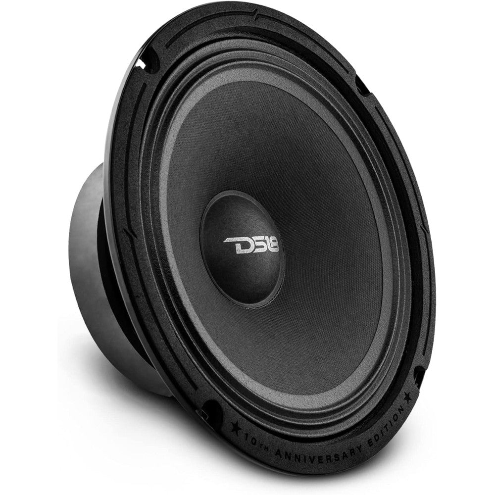 DS18 PRO-84XA 8 Inch Mid-Bass Loudspeaker front view showing the special edition paper cone.