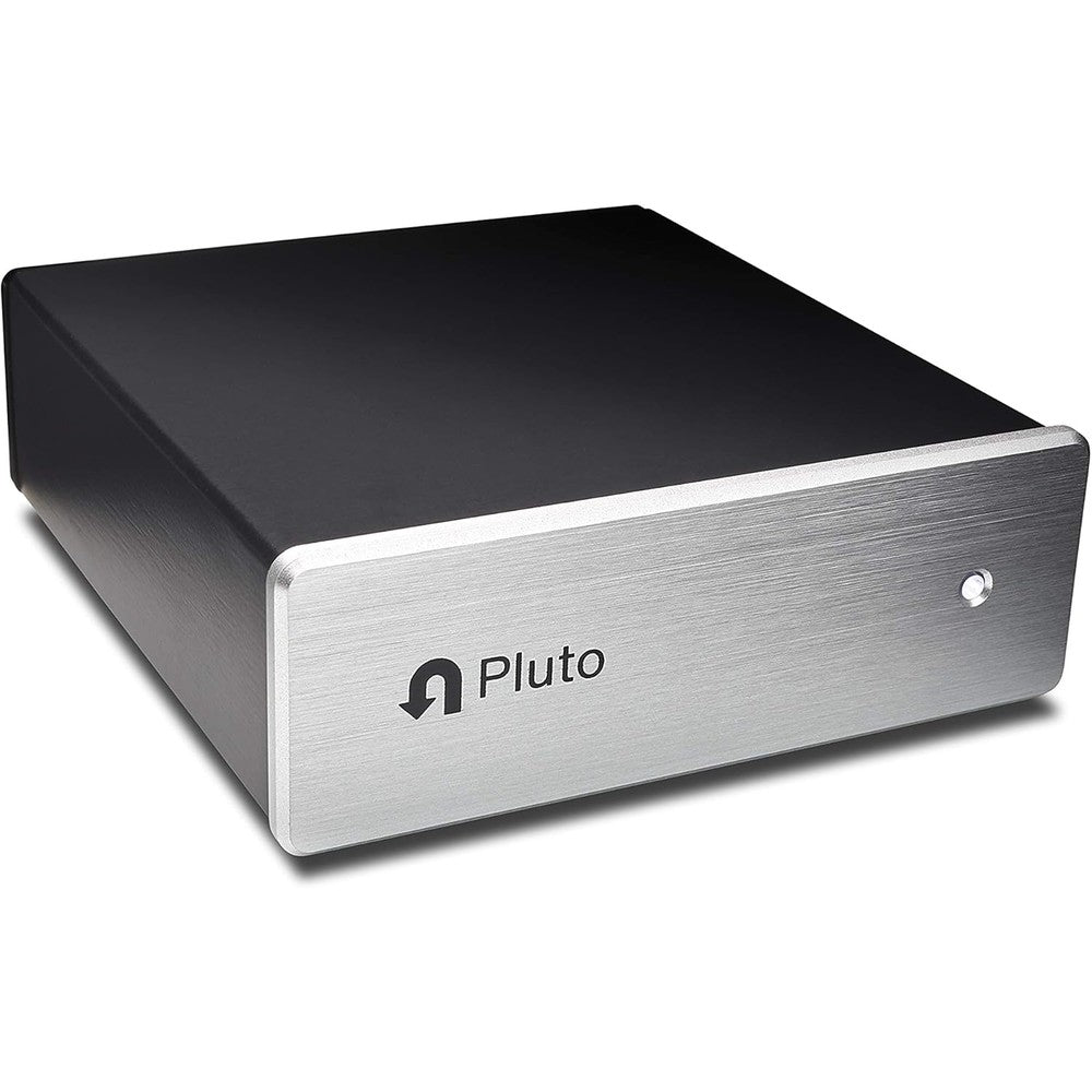U-Turn Audio Pluto 2 Phono Preamp natural aluminum front view