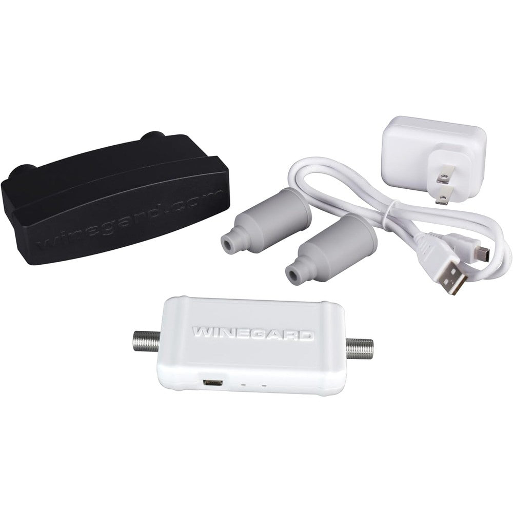 Winegard Boost XT Pro front view outdoor antenna preamplifier kit