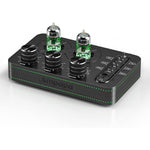 Ampapa A1 vacuum tube phono preamplifier front view showing volume and tone control knobs