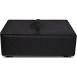 AF-WAN heavy duty nylon stereo receiver dust cover front view black protective sleeve for home theater amplifiers