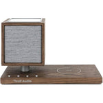 Tivoli Audio Revive Bluetooth Speaker in Walnut front view showing premium wood cabinet and fabric grille.