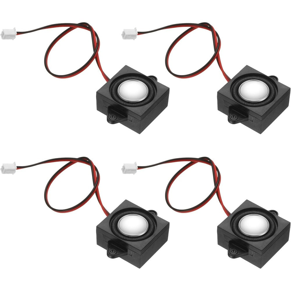 PATIKIL mini speaker four pieces front view micro loudspeaker for electronics projects