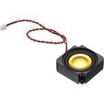 Patikil 3 Watt 4 Ohm Mini Speaker front view showing the gold cone design.