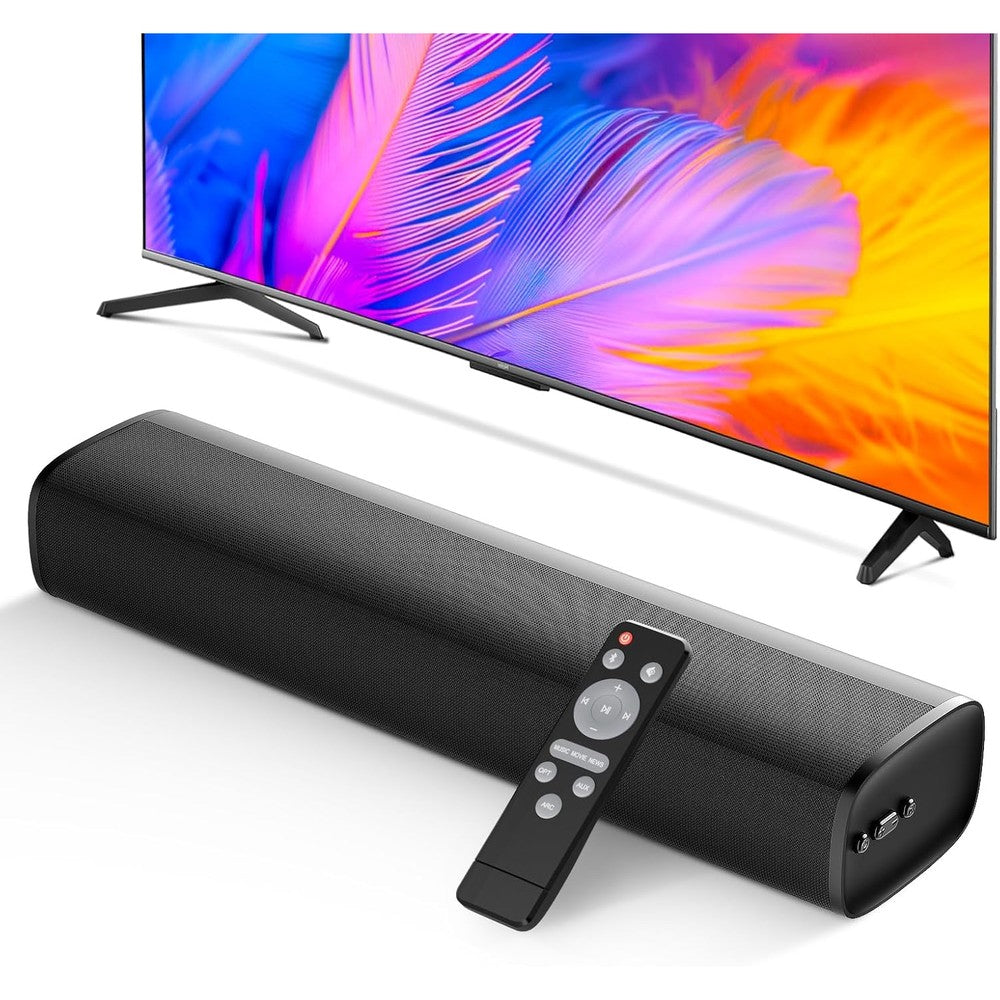 Mzeibo 50W soundbar front view for smart TV