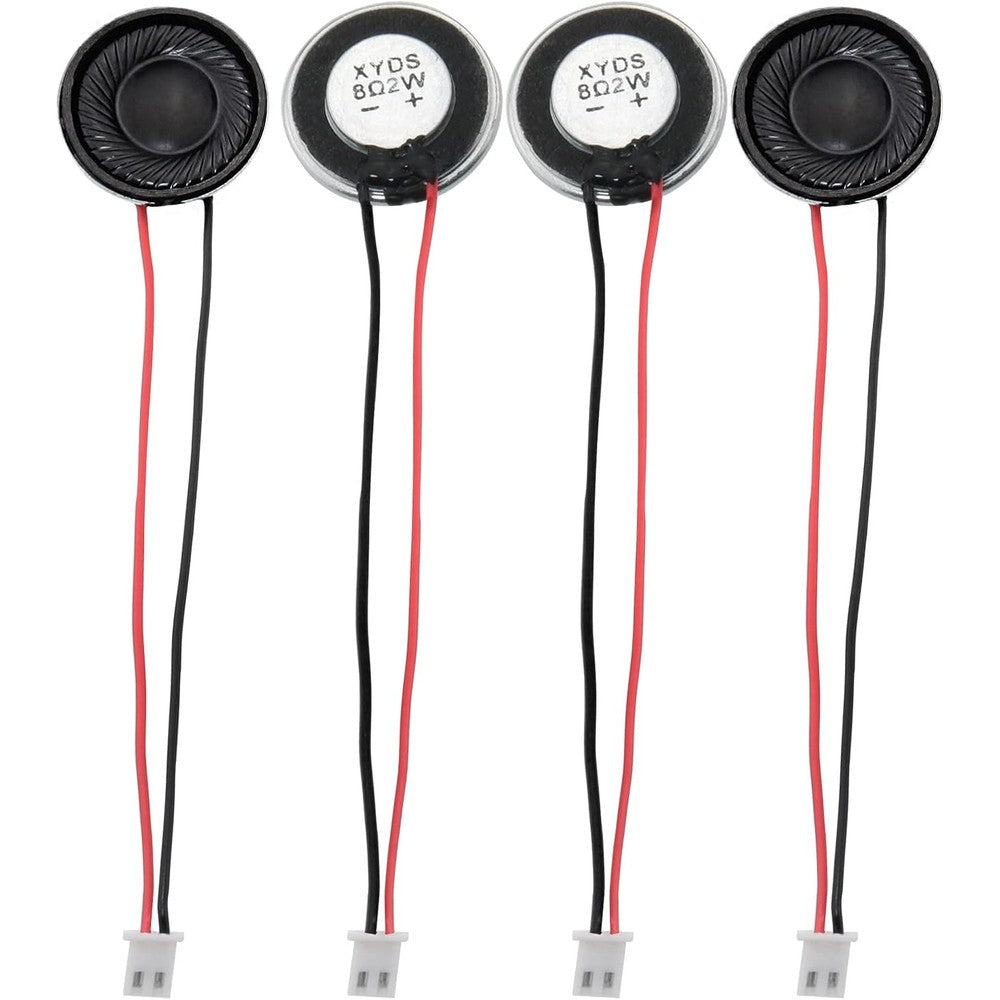 Jjhxsm 28mm magnetic loudspeaker 4 piece set front view
