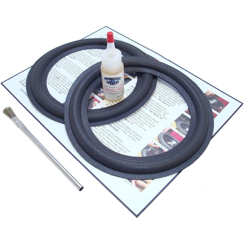 Springfield Speaker 8 inch foam surround kit front view