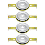 The Lord of the Tools 4pcs titanium tweeter diaphragm set front view