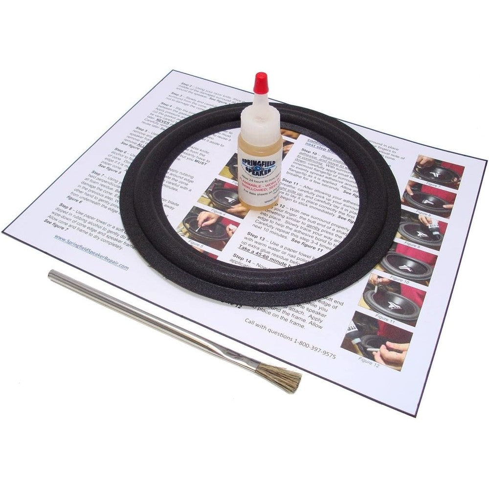 Springfield Speaker Klipsch 6.5 inch subwoofer repair kit front view