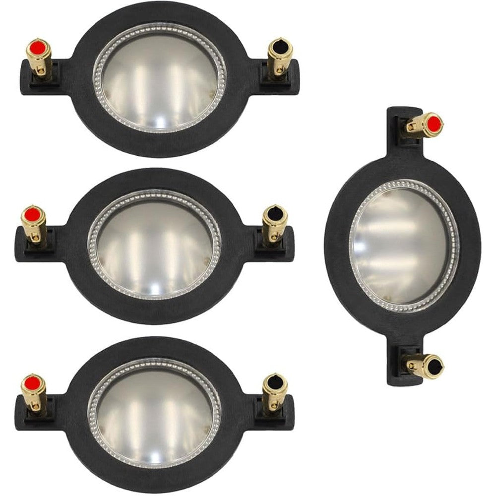 Ucckeyi 4Pcs Replacement Diaphragm 2 Inch Voice Coil front view