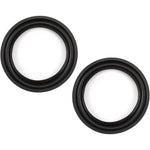 Fielect 6.5 inch speaker rubber edge surround rings front view