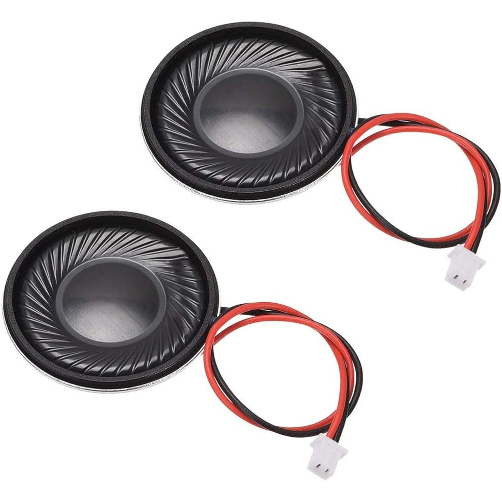 Uxcell 1W 8 Ohm 28mm magnetic speaker front view