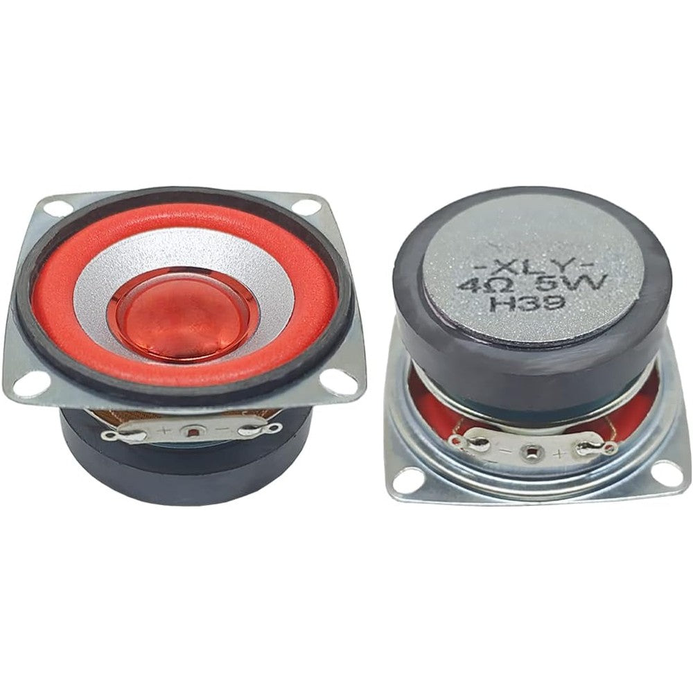 Gikfun 2 inch 4 Ohm 5W full range speaker pair