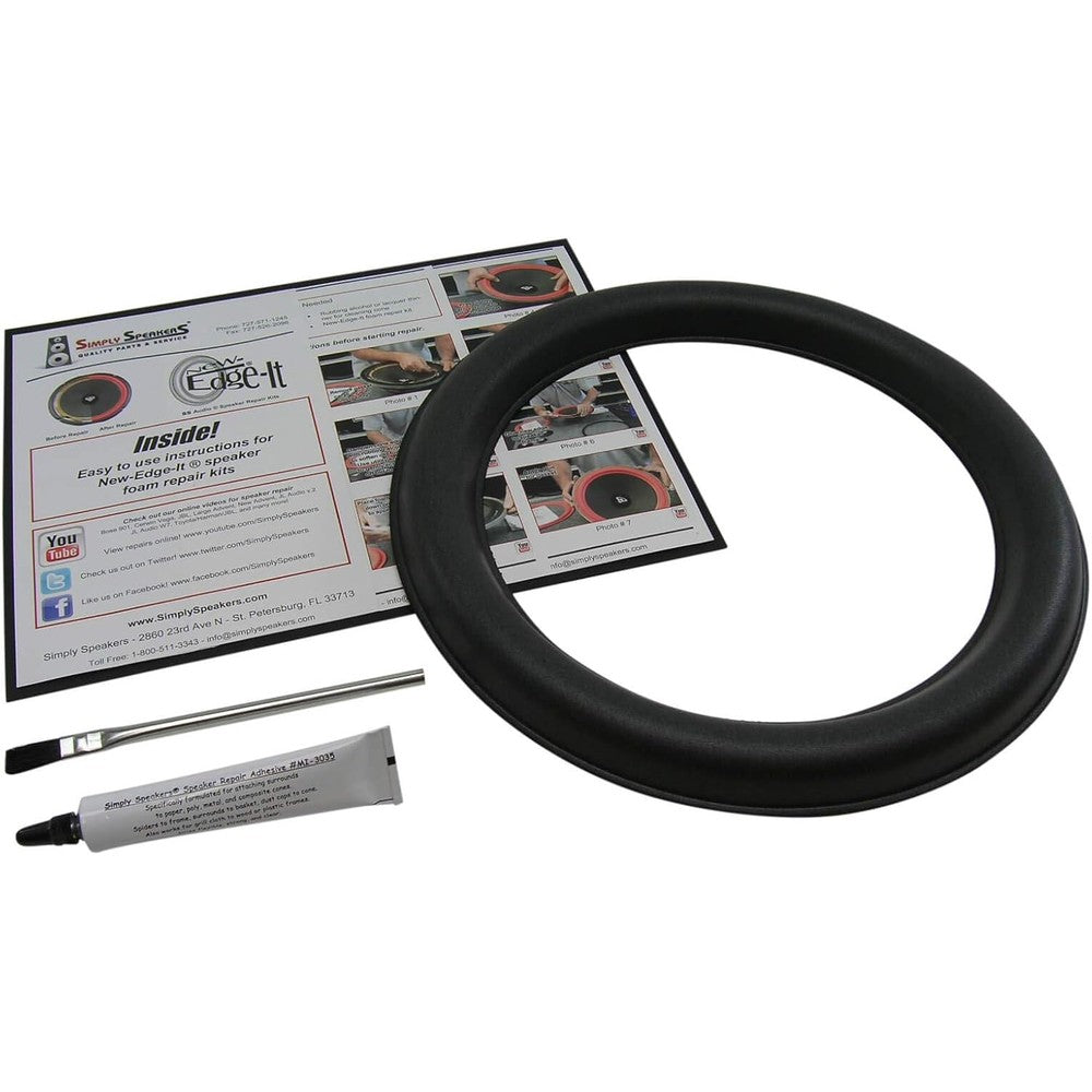 Simply Speakers JL Audio 12 inch foam repair kit front view