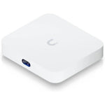 Ubiquiti Networks Cloud Gateway Max front view showing compact square design and status screen
