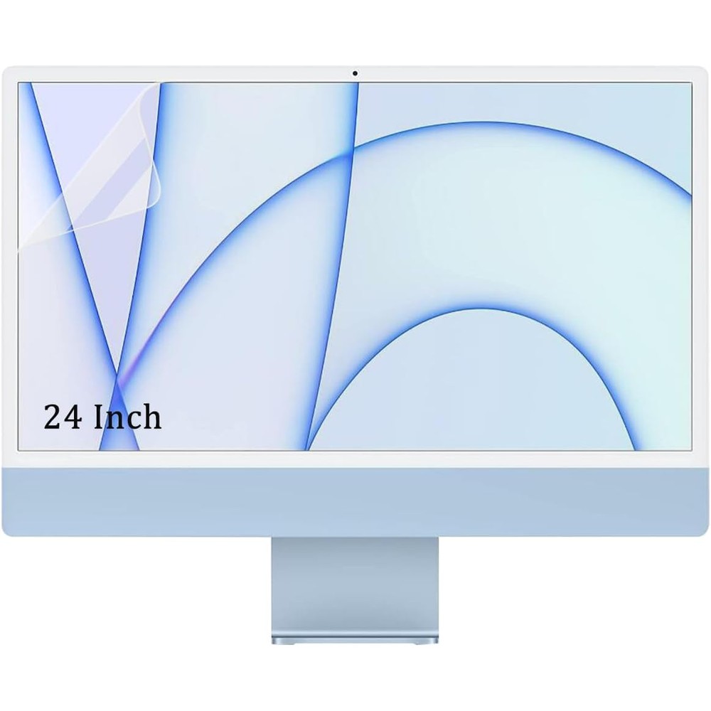 i-Tensodo iMac 24 Inch screen protector front view showing matte film application