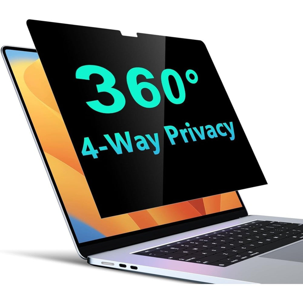Pys 4-way privacy screen for MacBook Air 15.3 inch front view
