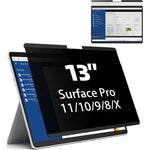 Mamol magnetic privacy screen for Surface Pro front view
