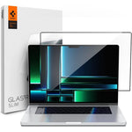 Spigen Glas.tR Slim Tempered Glass for MacBook Pro 14 inch front view