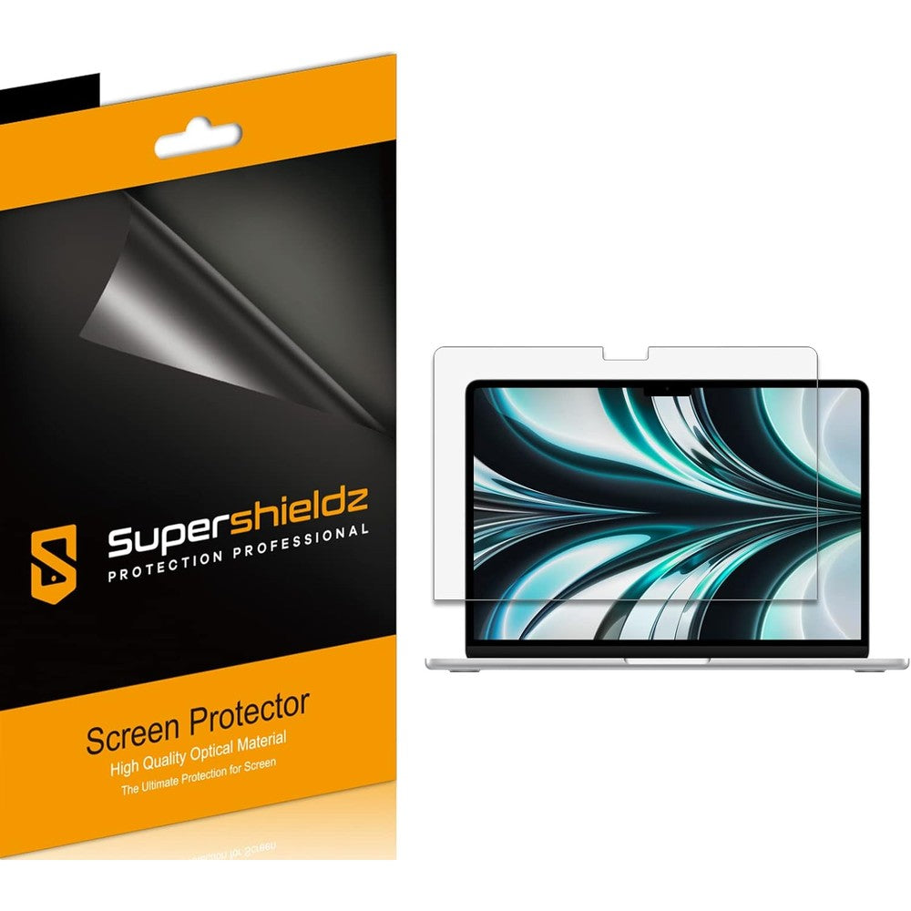 Supershieldz MacBook Air 13.6 Inch anti-glare screen protector front view