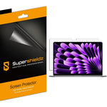 Supershieldz 3 Pack MacBook Air 15 inch anti-glare screen protector front view