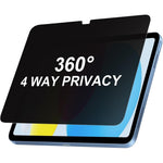 XunyLyee privacy screen protector on Apple iPad front view