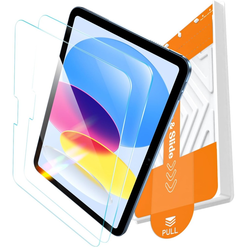 Ez-glaz 2 Pack Screen Protector for Ipad Air and Pro front view