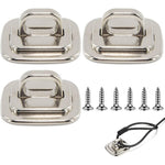Zolunu 3 pack anti theft security plates front view for laptop protection