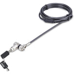 Startech universal laptop lock front view showing the keyed security cable for notebooks